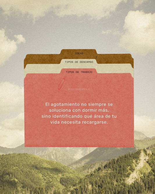 Aprende a descansar para ser más eficiente 🕯️✨