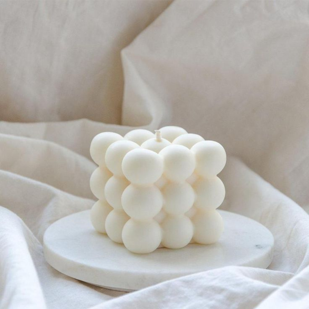 Bubble Candle - Vela decorativa con aroma