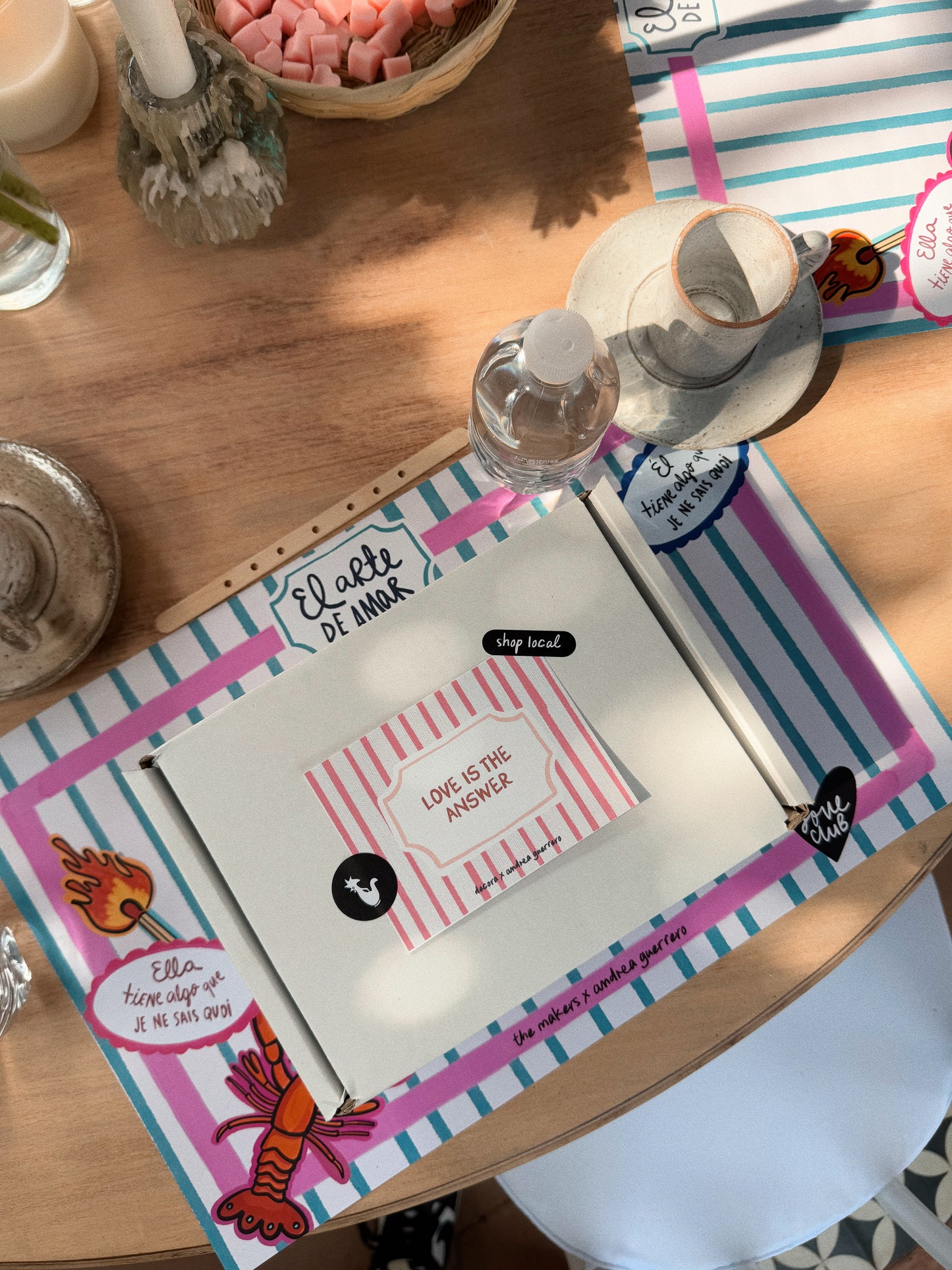 Taller aromática y creativo edición San Valentín “El arte de Amar" en colaboración con la ilustradora Andrea Guerrero