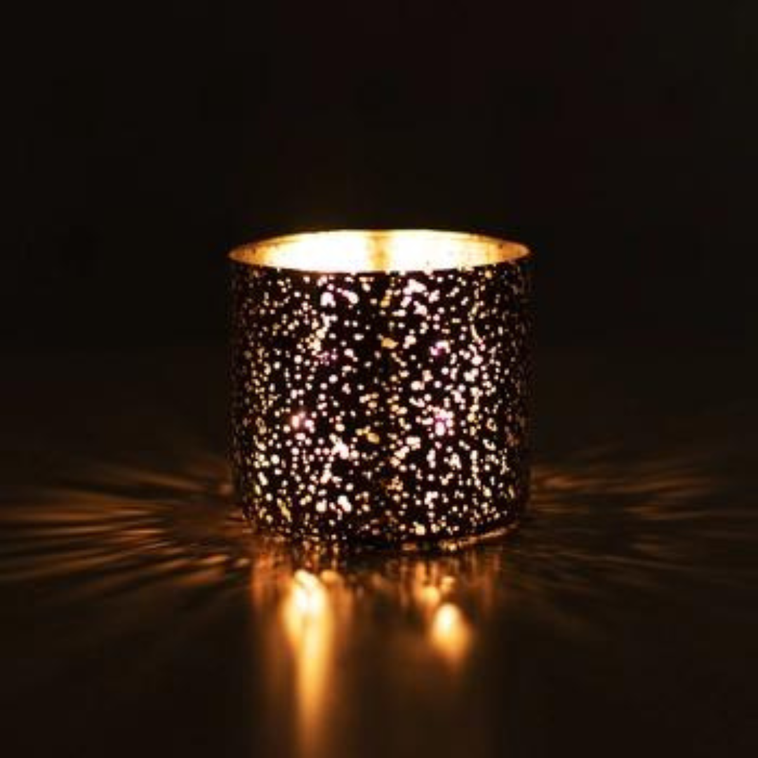 Mercury Candle - Plateada 12 oz - Frasco efecto lámpara
