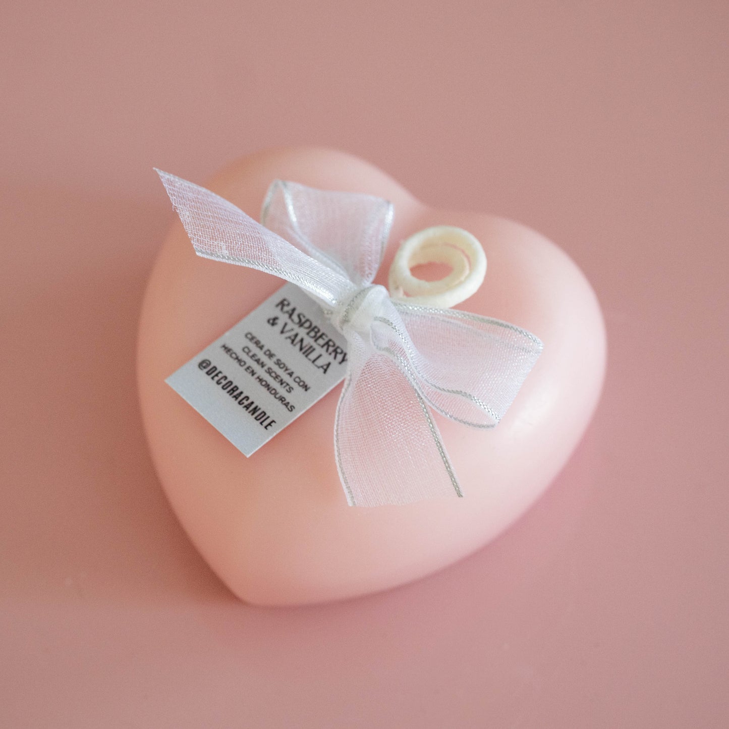 Heart Candle - Vela aromática decorativa en forma de corazón