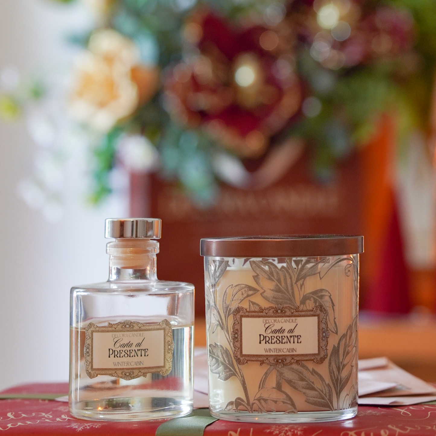 Carta al Presente | Winter Cabin – Vela, Difusor y Home Spray