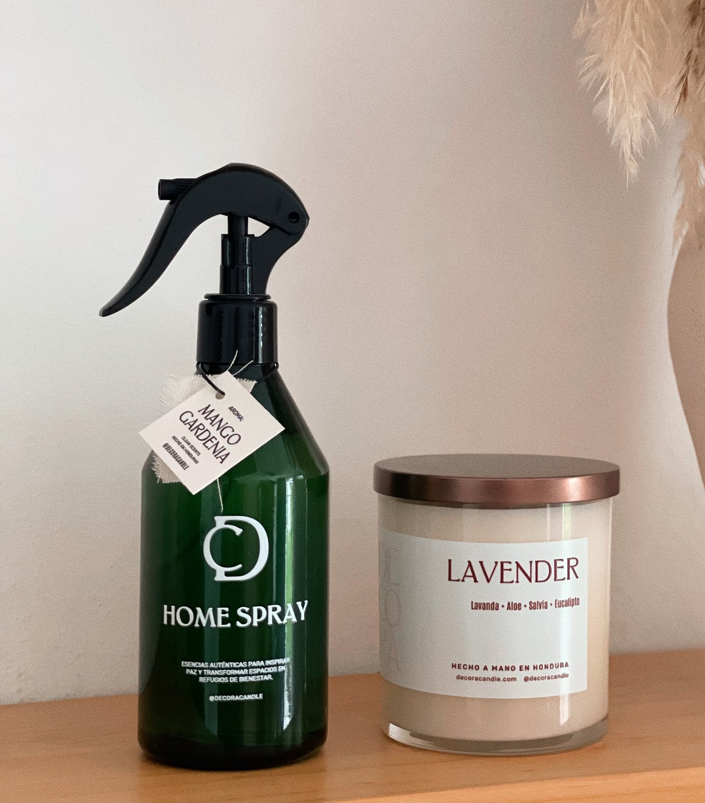 Crea tu espacio Zen - Combo de Vela aromática + Home Spray - Classic Candle