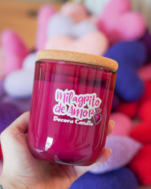 Vela Milagrito de Amor · Edición Limitada | Cera de Soya | Grande 10 oz