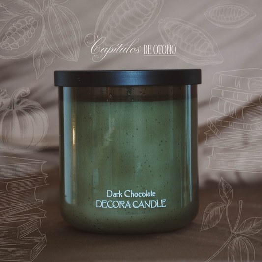 Dark Chocolate – Vela Aromática & Difusor de Junco | Colección Capítulos de Otoño