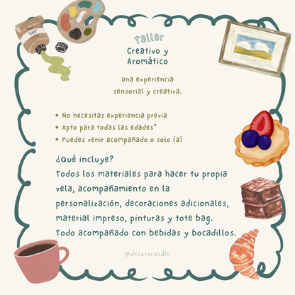 Taller Creativo y Aromático: Una experiencia multisensorial en Ocotepeque