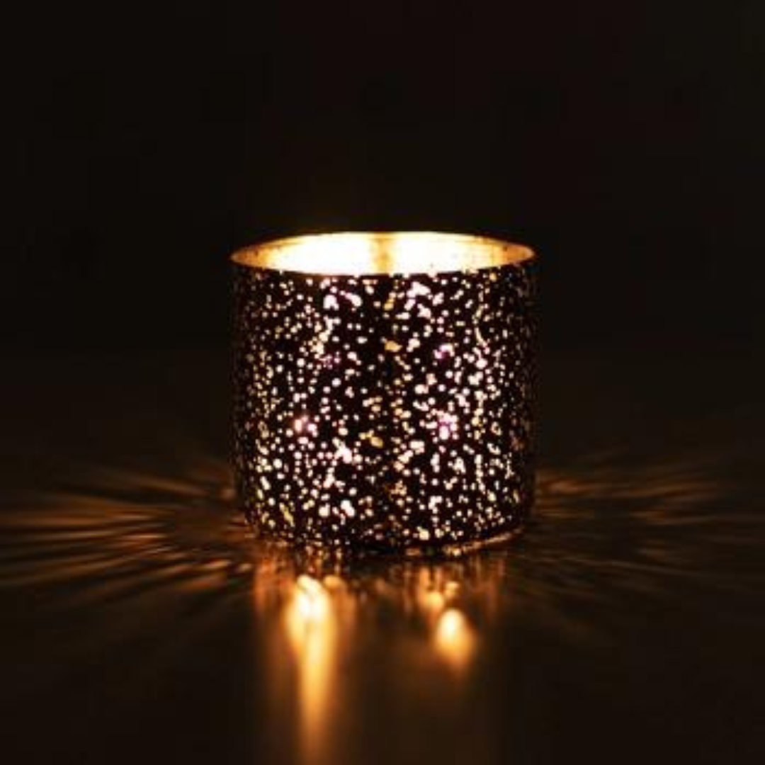 Mercury Candle - Silver 12 oz - Frasco efecto lámpara