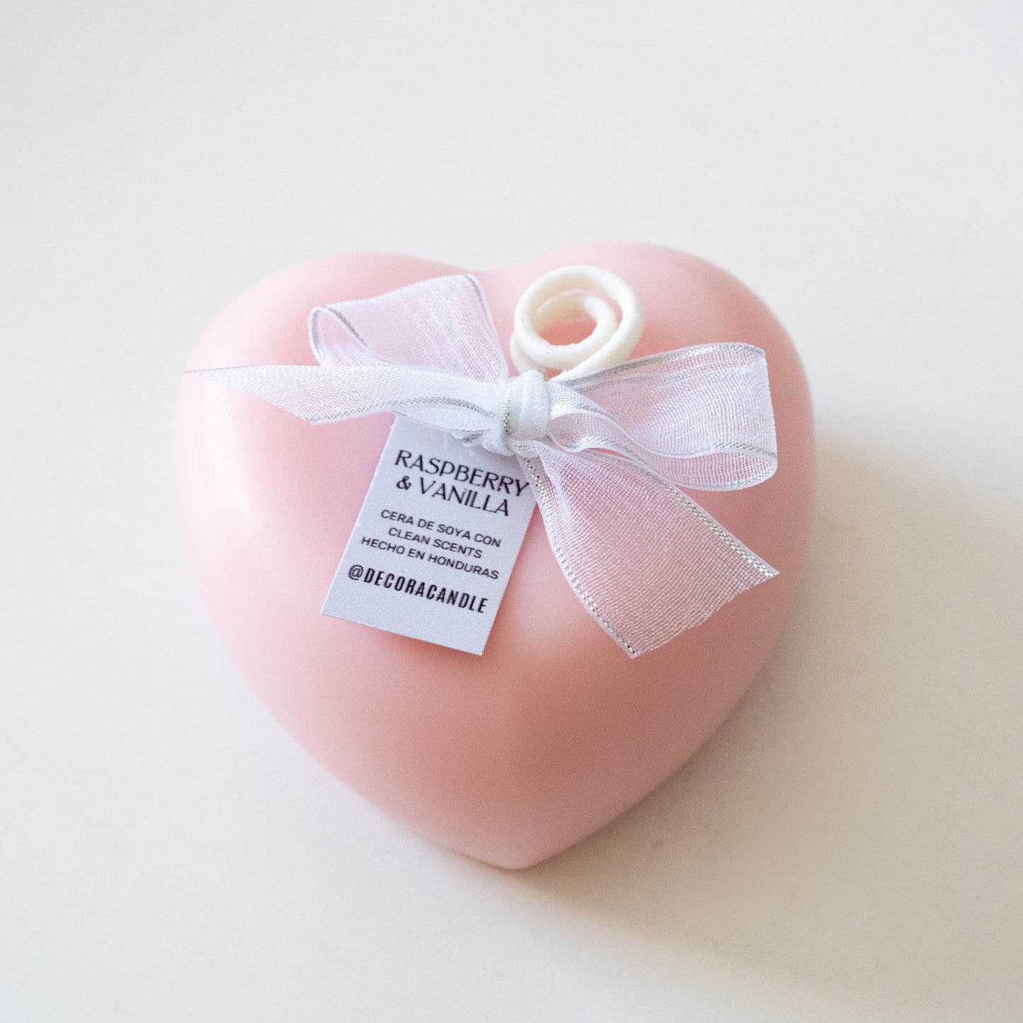 Heart Candle - Vela aromática decorativa en forma de corazón