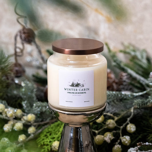 Winter Cabin - Apothecary Candle