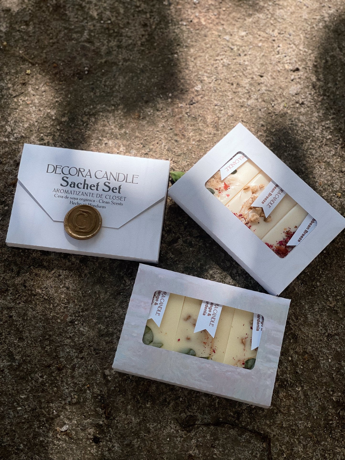 Scent Sachet Set - Aromatizante de Closet - Pastilla de cera de soya aromatizada con Clean Scents