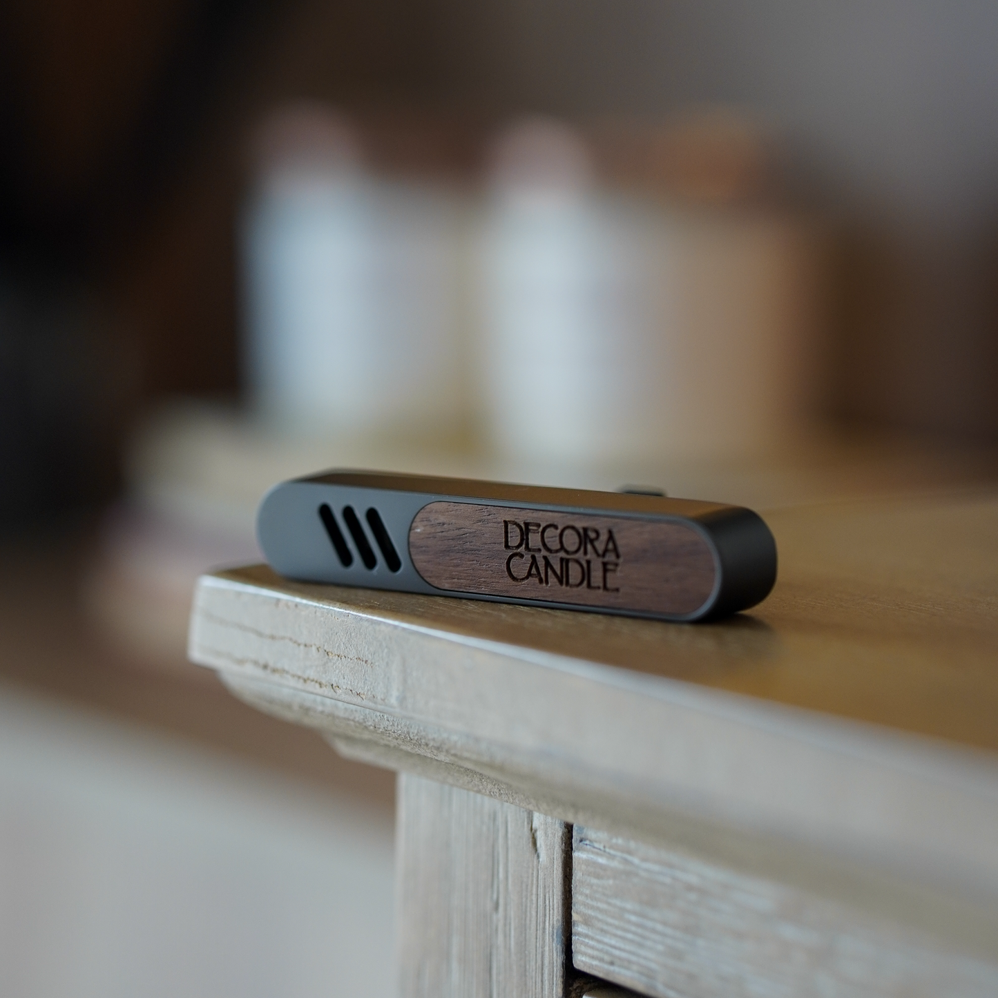 Difusor de rejilla para carro | Madera y metal | Aromatizante de vehículo