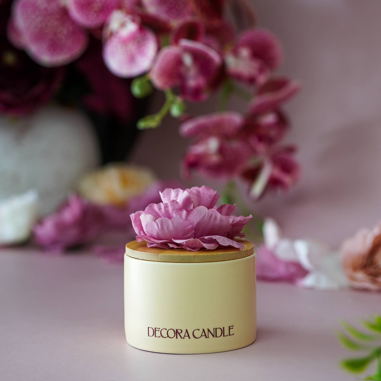 Blooming Candle · Dulce Presencia | Colección Jardín Eterno