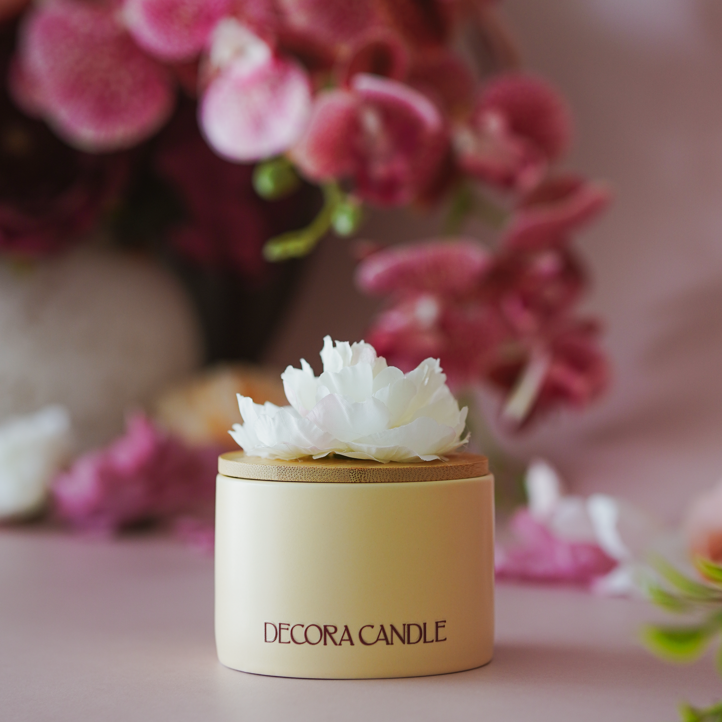 Blooming Candle · Dulce Presencia | Colección Jardín Eterno